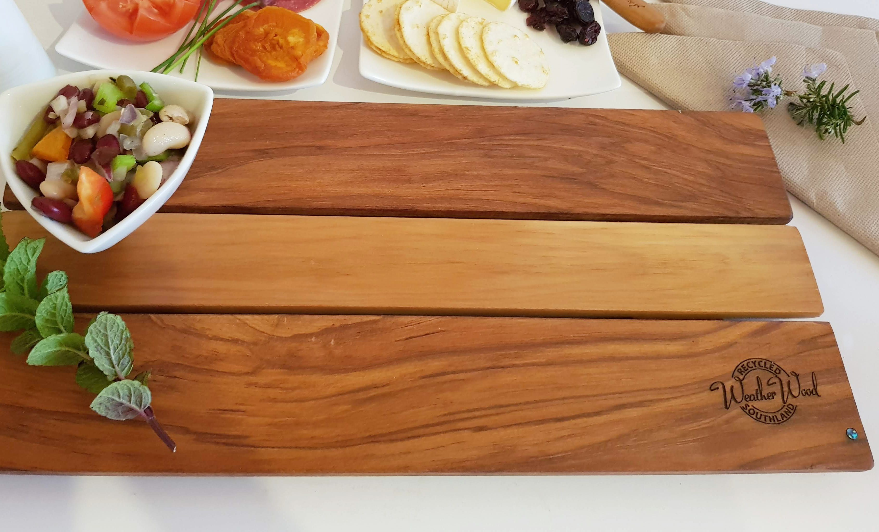 NZ made Cheeseboards branded for Corporate Christmas Gifts